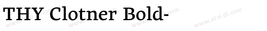 TRY Clother Bold字体转换